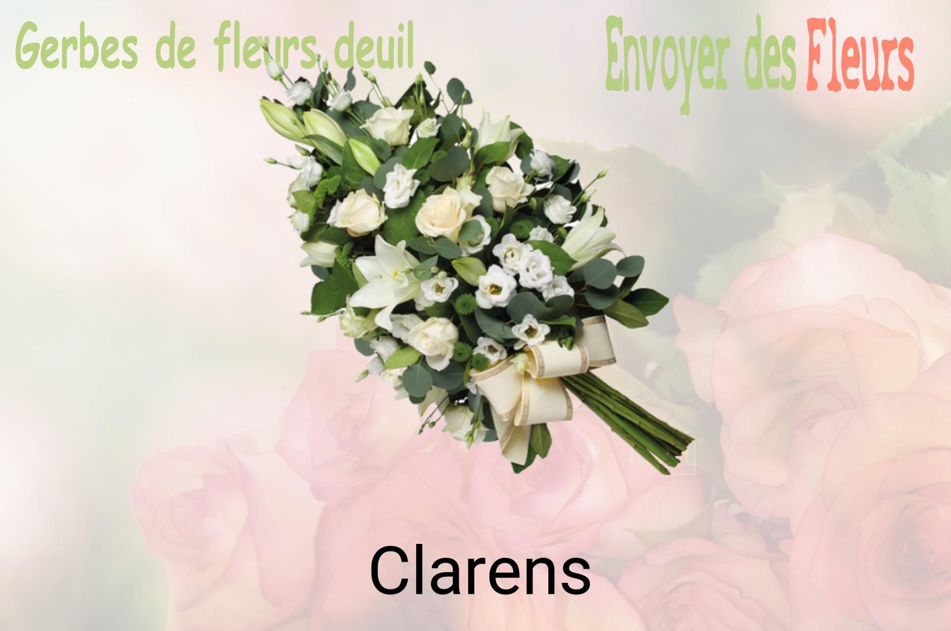 Gerbe de fleurs de deuil livrée à Clarens